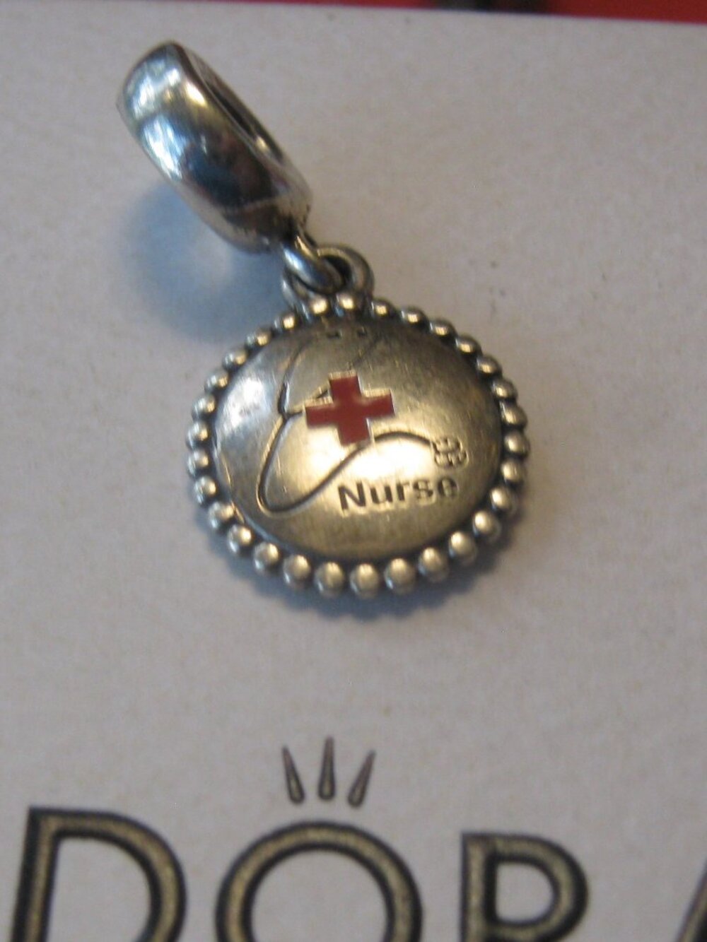 Authentic PANDORA Nurse Charm